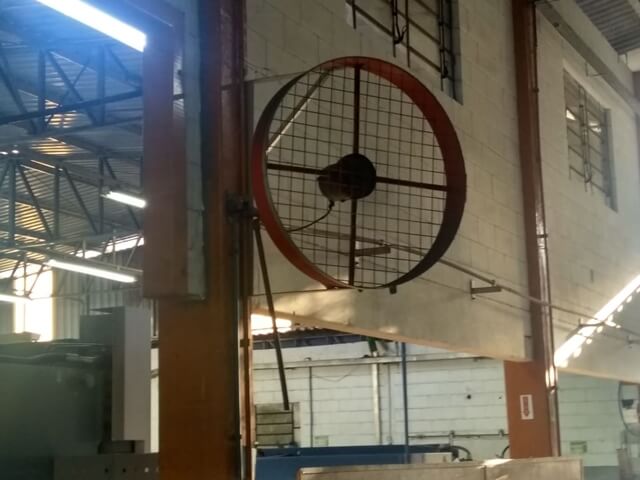 Ventilador Tufão Parede Industrial Grande 100cm